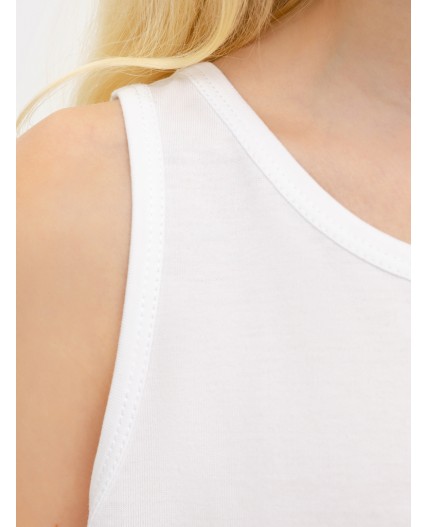 Майка белый