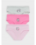 Трусы розовое сияние +печать