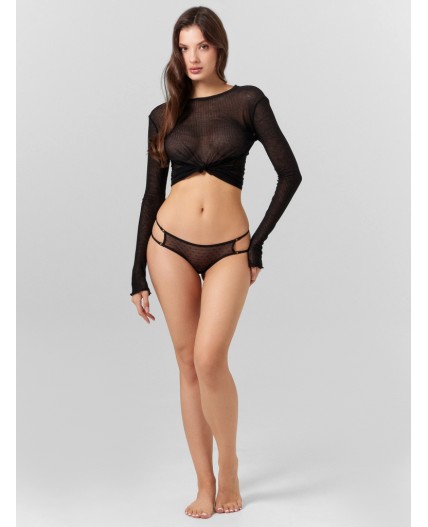 Трусы черный