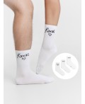 Носки белый-3/