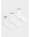 Носки белый-3/