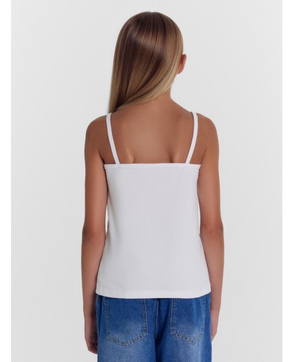 Топ белый