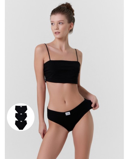 Трусы черный