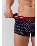 Трусы синий океан +вино +разноц. узор на черном