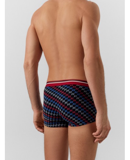 Трусы синий океан +вино +разноц. узор на черном