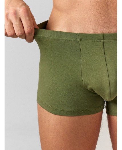 Трусы оливин +табак +черный