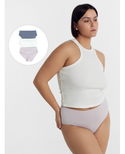 Трусы сиреневая полоска