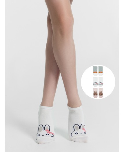 Носки белый /св.оливка /зефирный/