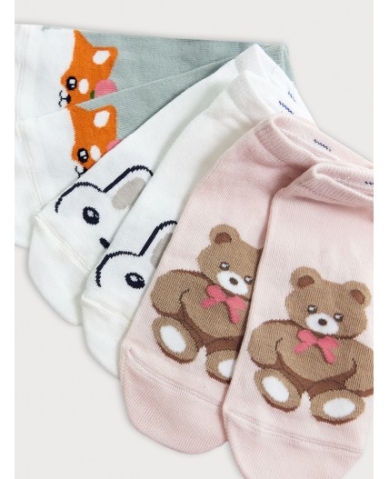 Носки белый /св.оливка /зефирный/