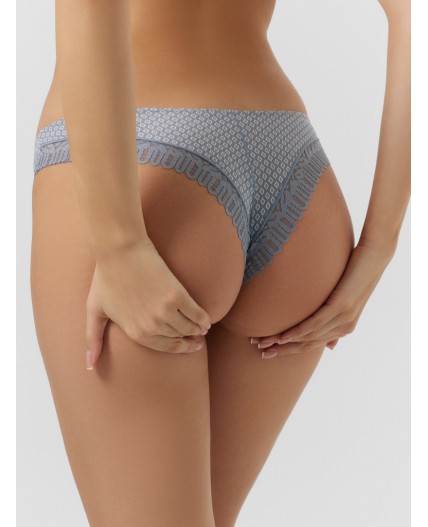 Трусы ромбики на сером