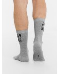 Носки серый меланж-3