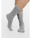 Носки серый меланж-3