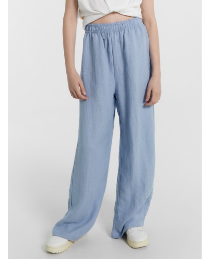 Брюки серо -голубой