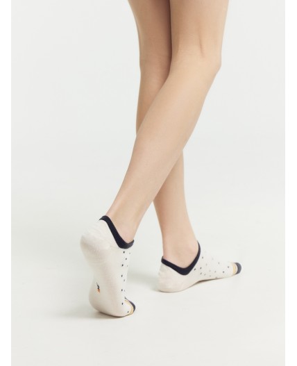 Носки молочный /горчичный