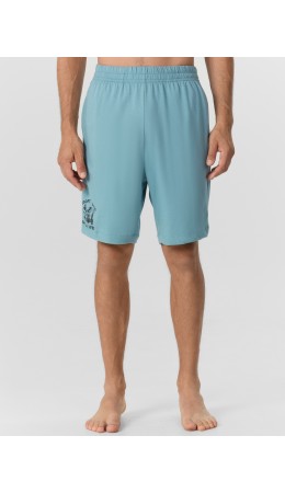 Шорты морская волна +печать