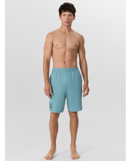 Шорты морская волна +печать