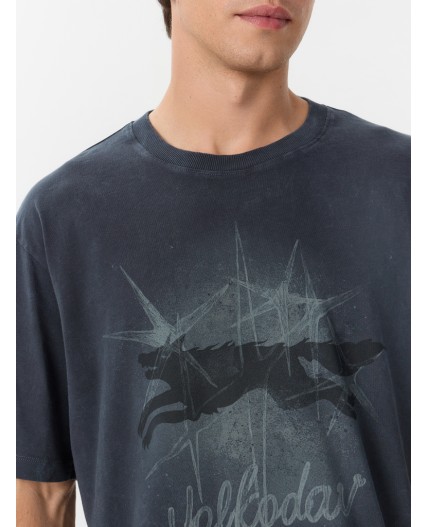 Футболка графитовая варка