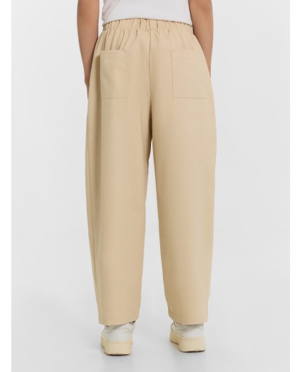 Брюки темно -бежевый