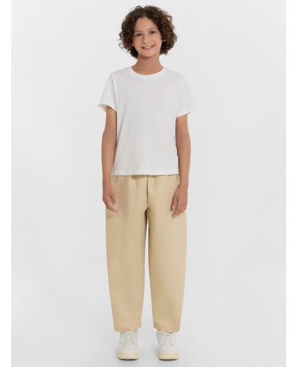 Брюки темно -бежевый