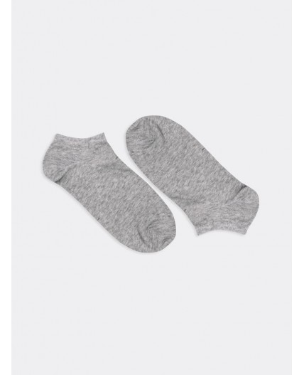 Носки св.серый меланж