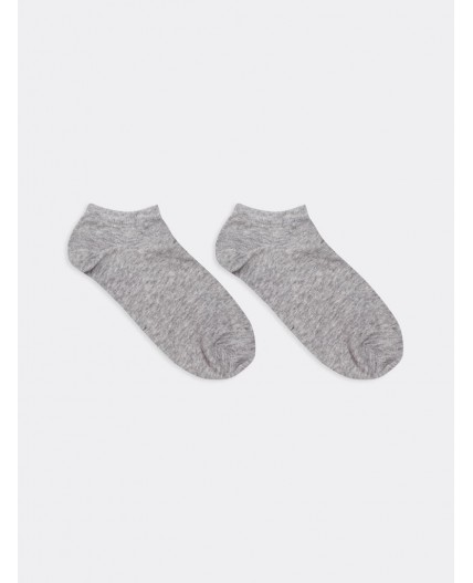 Носки св.серый меланж