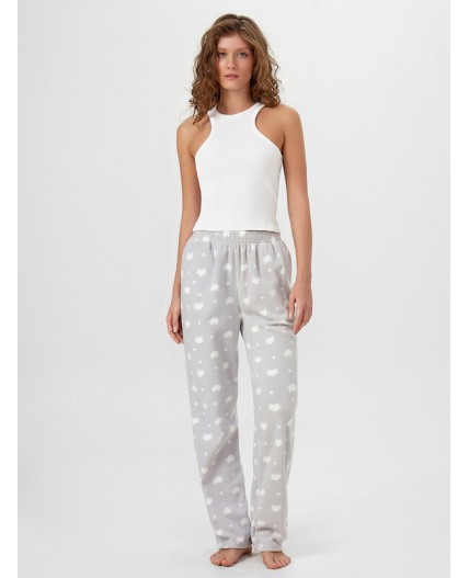 Брюки котики на сером