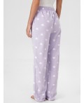 Брюки сердечки на лаванде