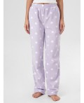 Брюки сердечки на лаванде
