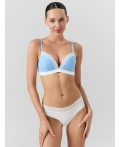 Бюстгальтер сине -голубой1