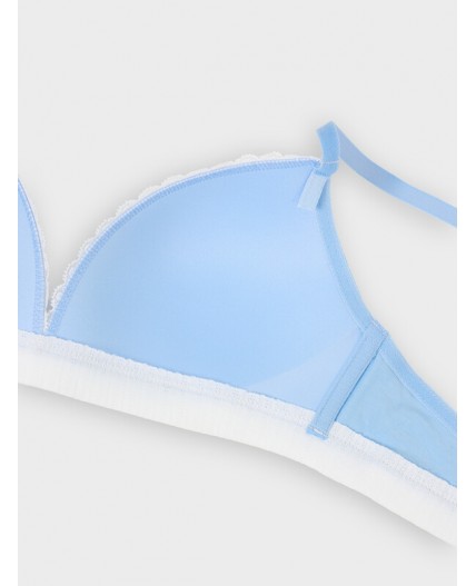 Бюстгальтер сине -голубой1