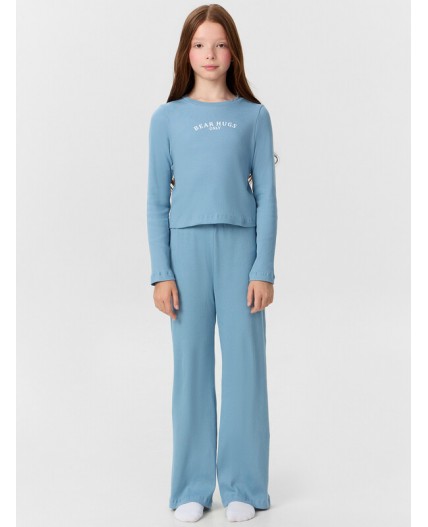 Комплект сине -голубой +печать