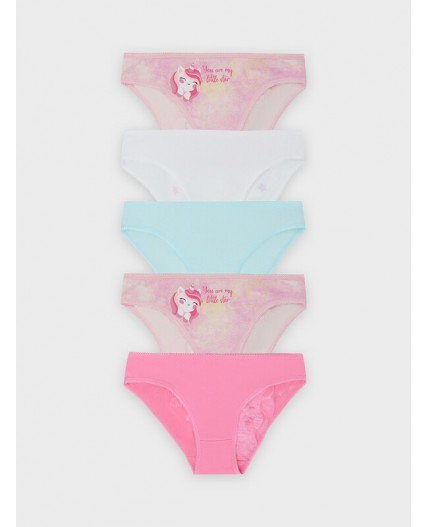 Трусы розовый тай дай