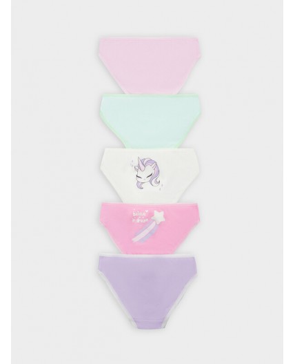 Трусы св.розовый +печать