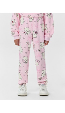 Брюки котики на розовом