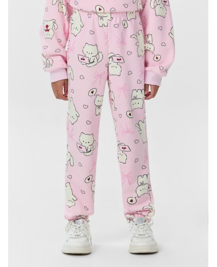 Брюки котики на розовом