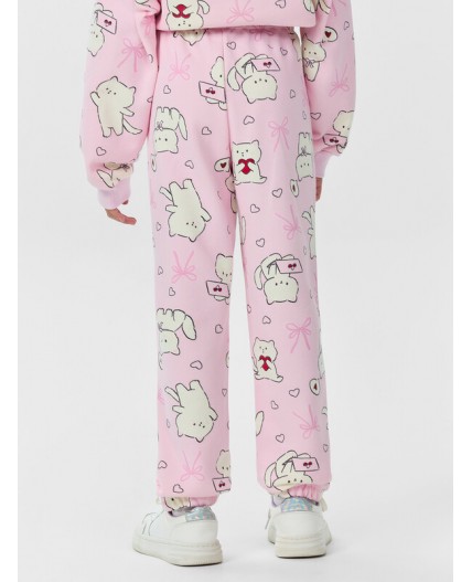 Брюки котики на розовом