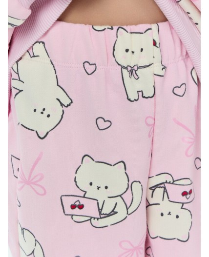 Брюки котики на розовом