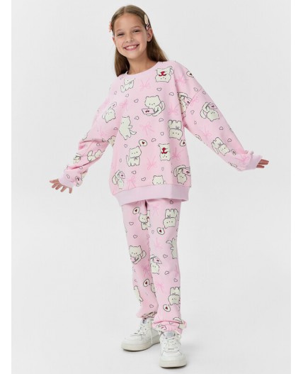 Брюки котики на розовом