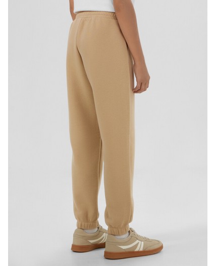 Брюки темно -бежевый