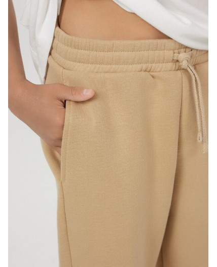 Брюки темно -бежевый