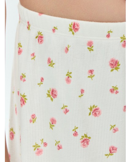 Комплект цветы на св.молочном