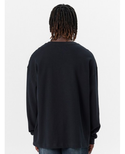 Лонгслив черный +печать