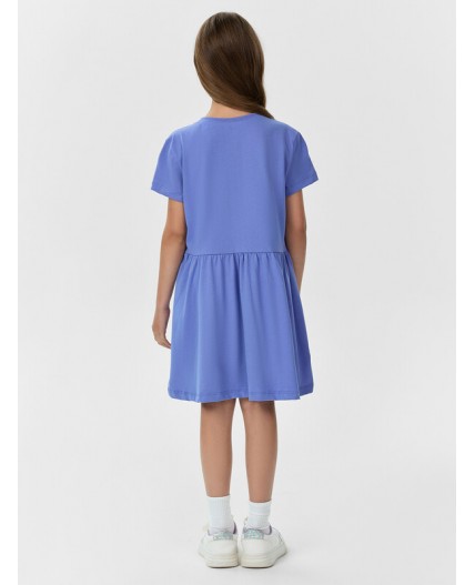 Платье лаванда +печать