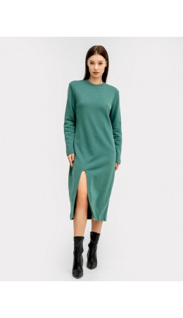 Платье т.пыльно -изумрудный