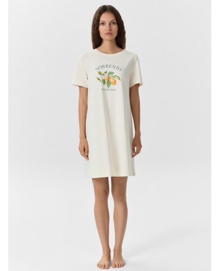 Сорочка цветочная роса +печать