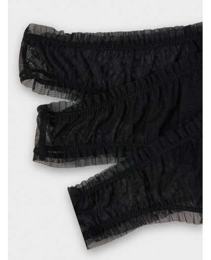 Трусы черный