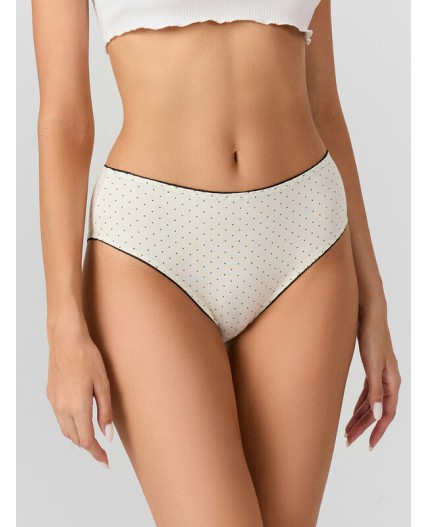 Трусы горошек на молочном