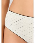 Трусы горошек на молочном