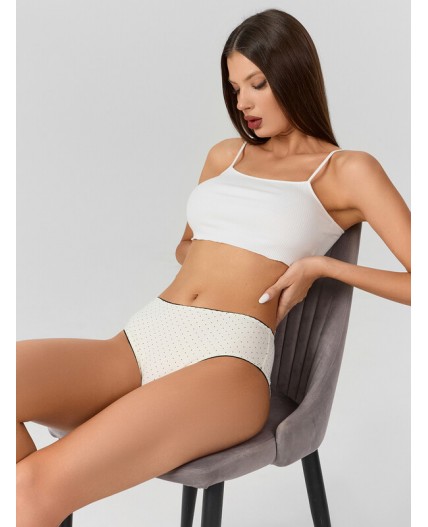 Трусы горошек на молочном