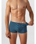 Трусы полоска на т.бирюзе +т.бирюза